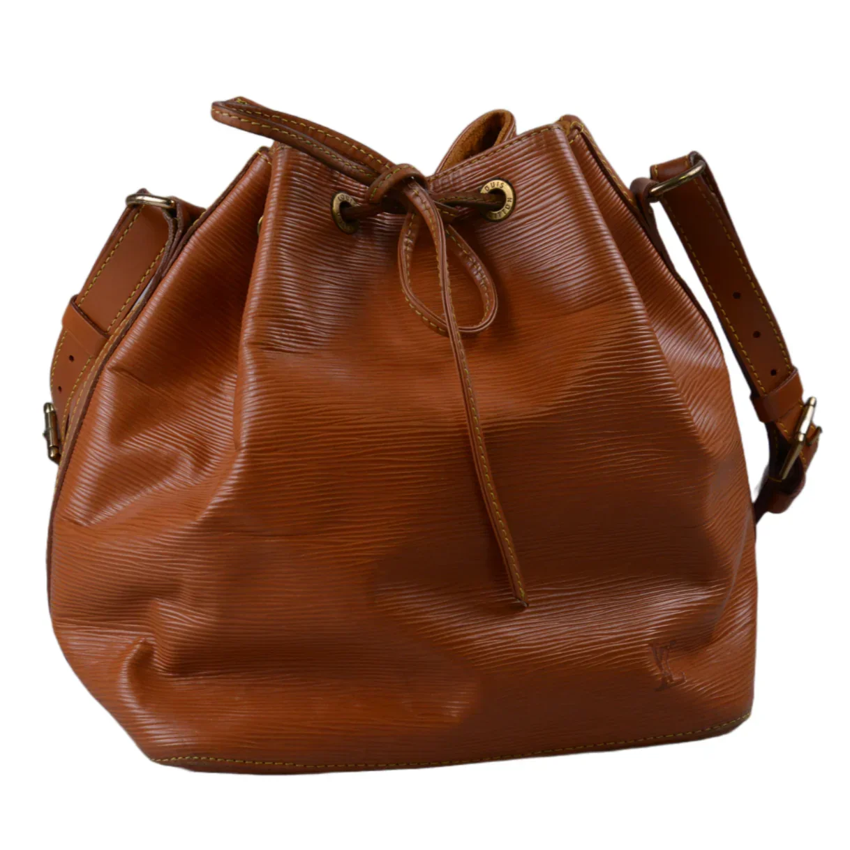 Louis Vuitton Epi Noe Bucket Petit Mini Bag Brown - Image 3