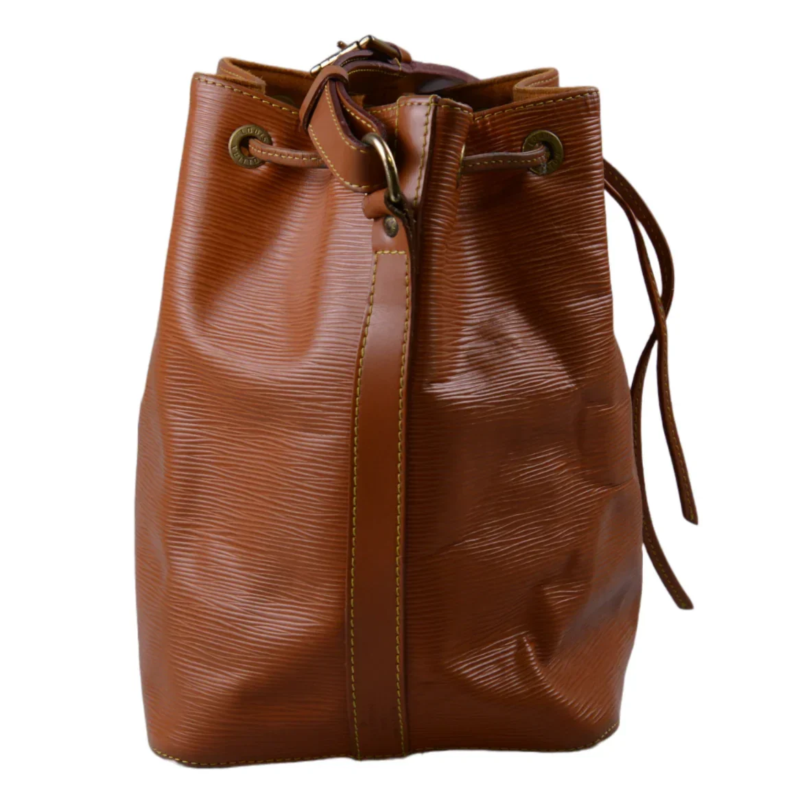 Louis Vuitton Epi Noe Bucket Petit Mini Bag Brown - Image 5