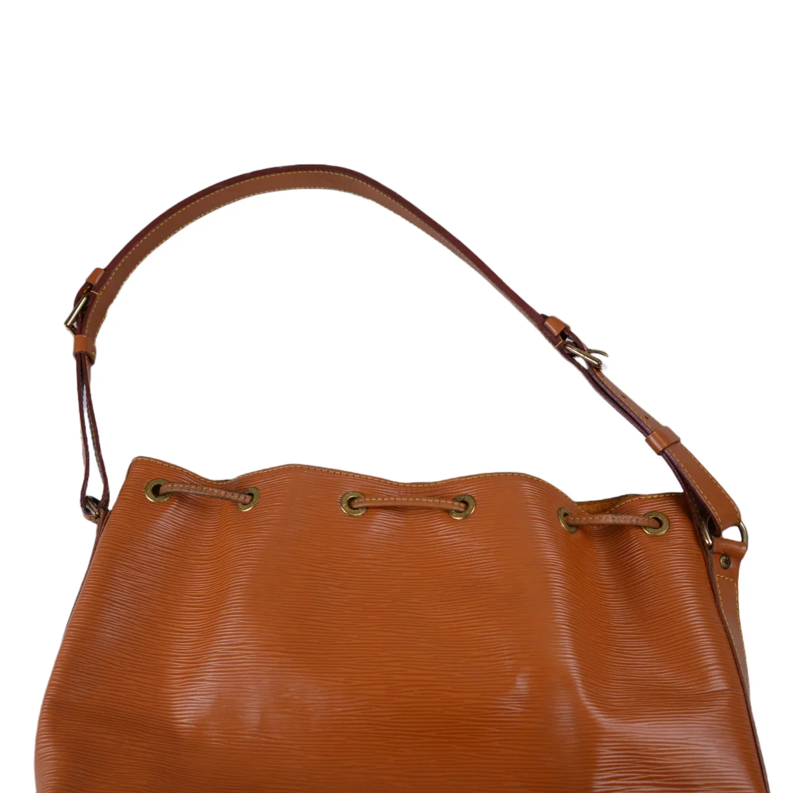 Louis Vuitton Epi Noe Bucket Petit Mini Bag Brown - Image 9