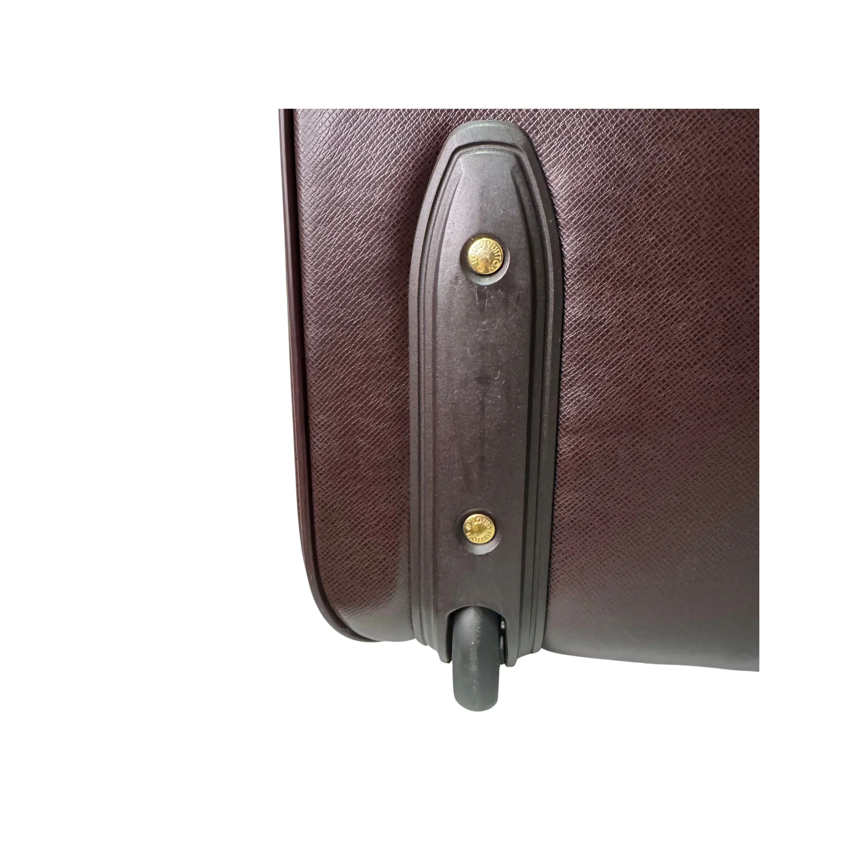 Louis Vuitton Pegase 45 Luggage Bag Leather Burgundy - Image 16