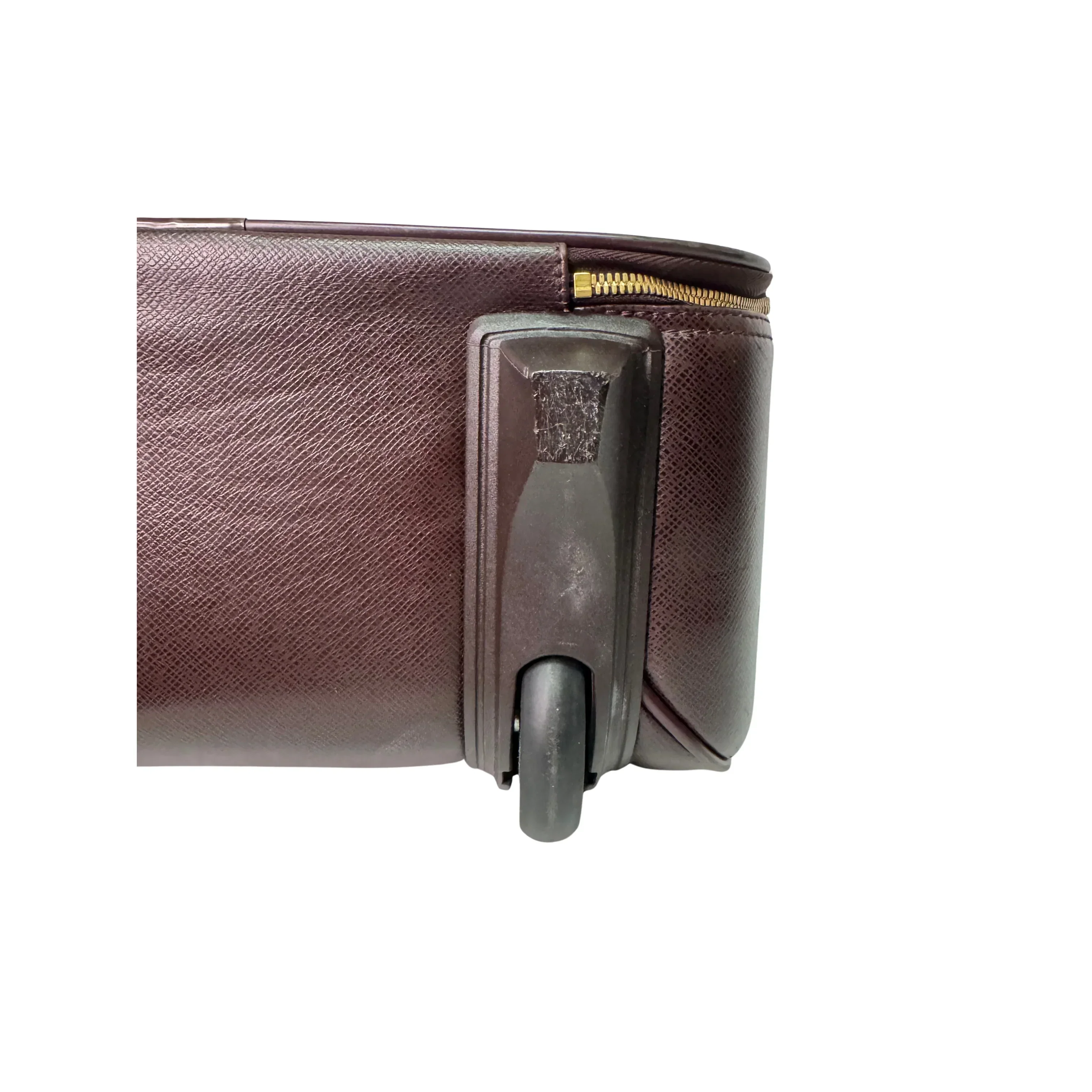 Louis Vuitton Pegase 45 Luggage Bag Leather Burgundy - Image 21