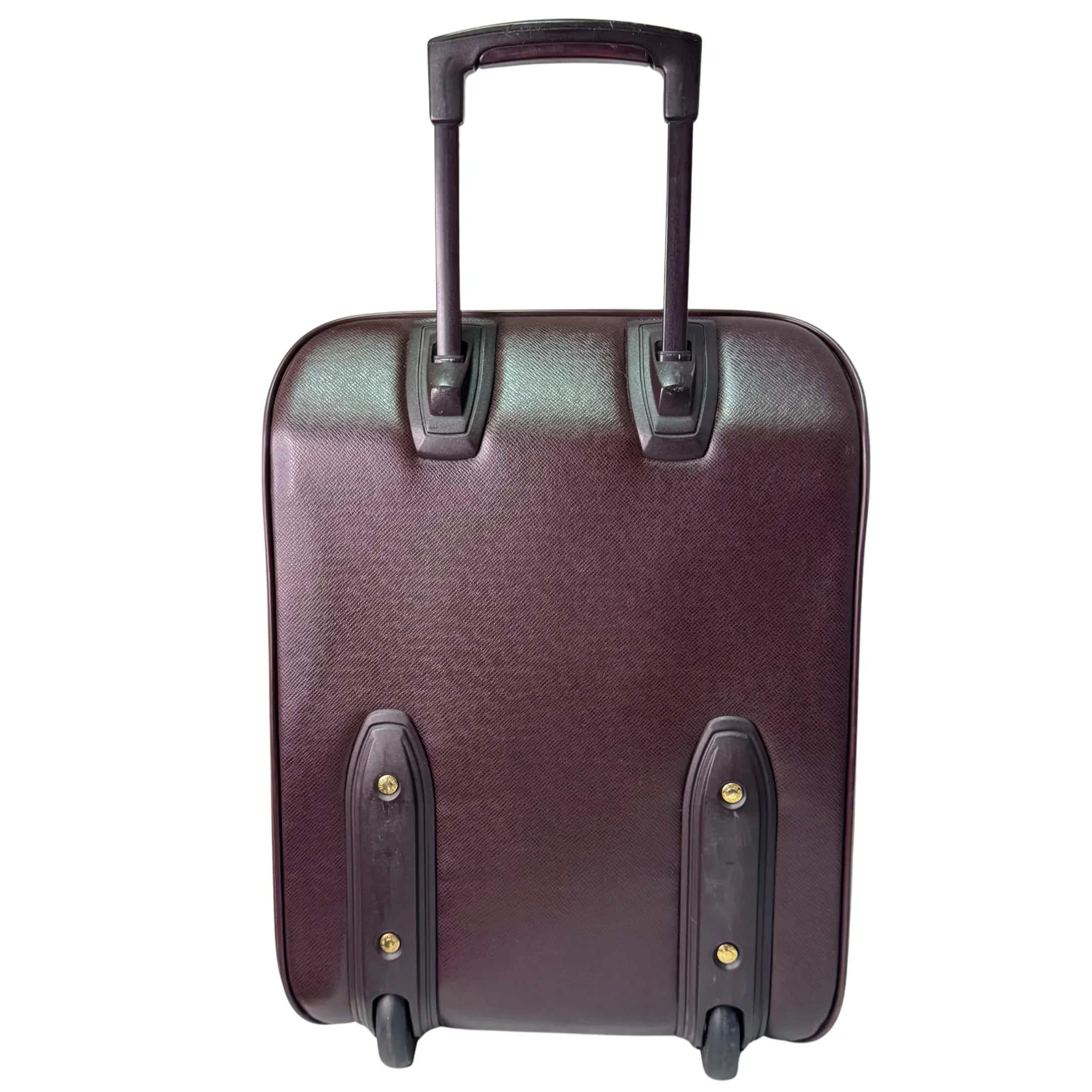 Louis Vuitton Pegase 45 Luggage Bag Leather Burgundy - Image 3