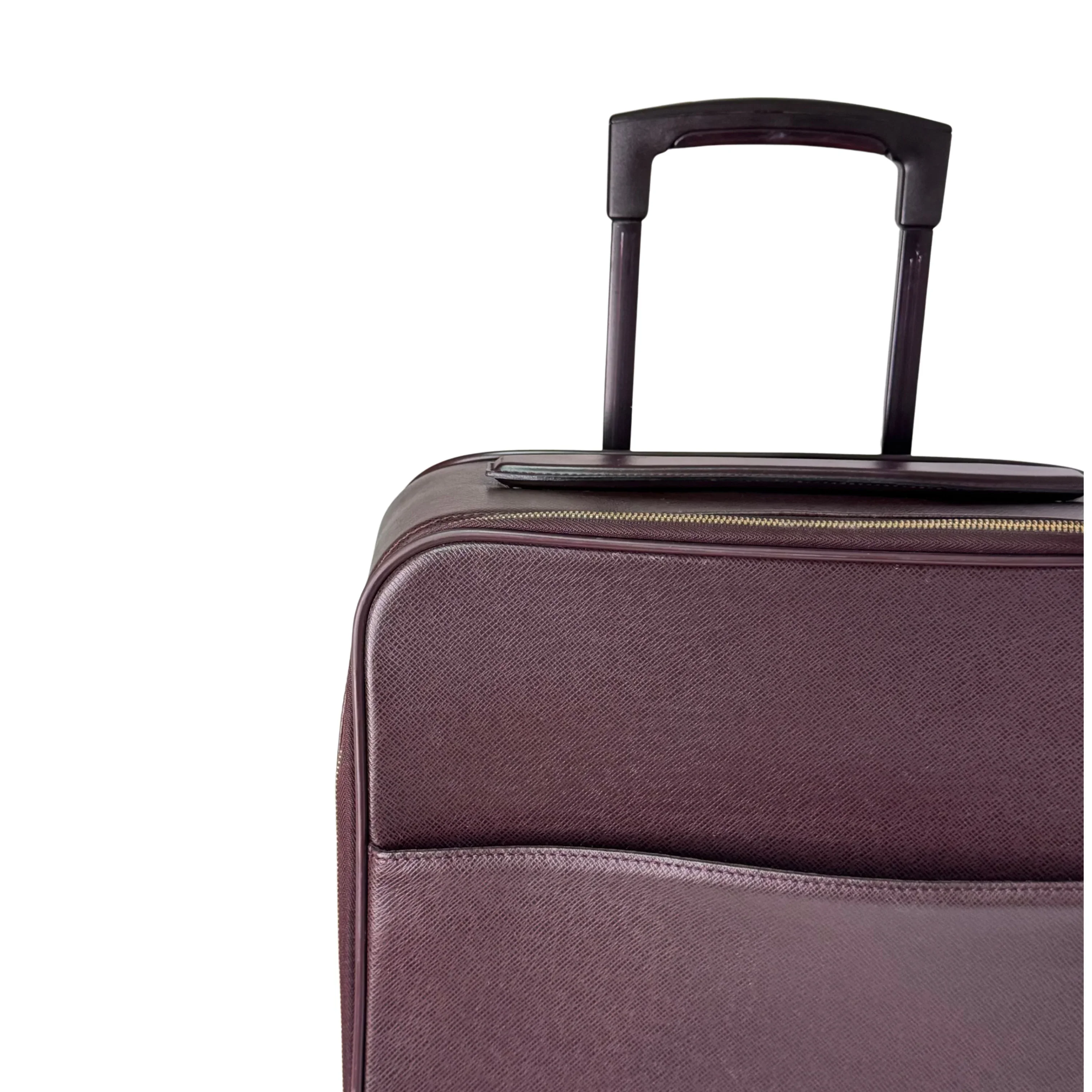 Louis Vuitton Pegase 45 Luggage Bag Leather Burgundy - Image 7