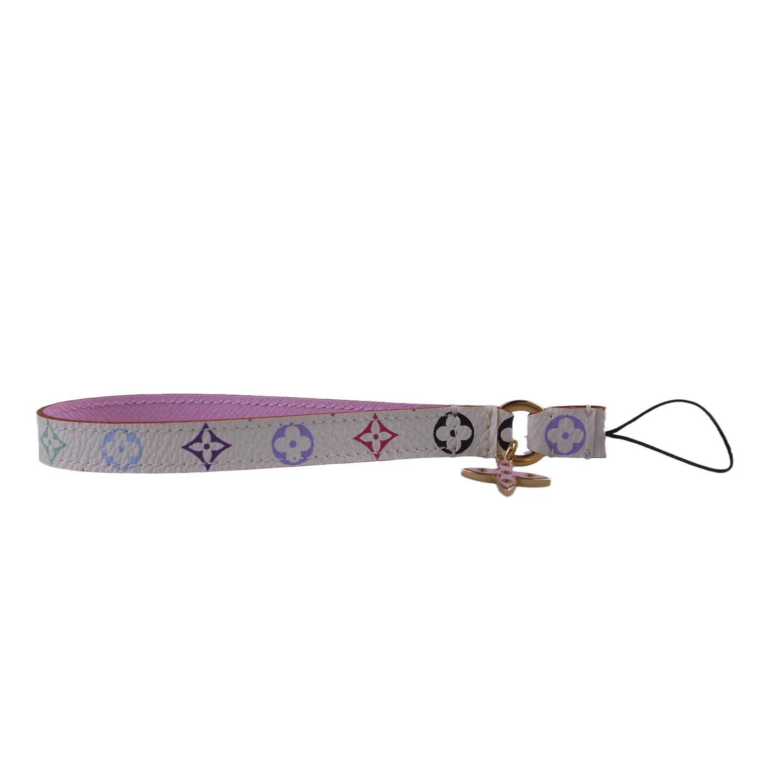 Louis Vuitton Monogram Leather Multicolor Phone Strap - Image 4