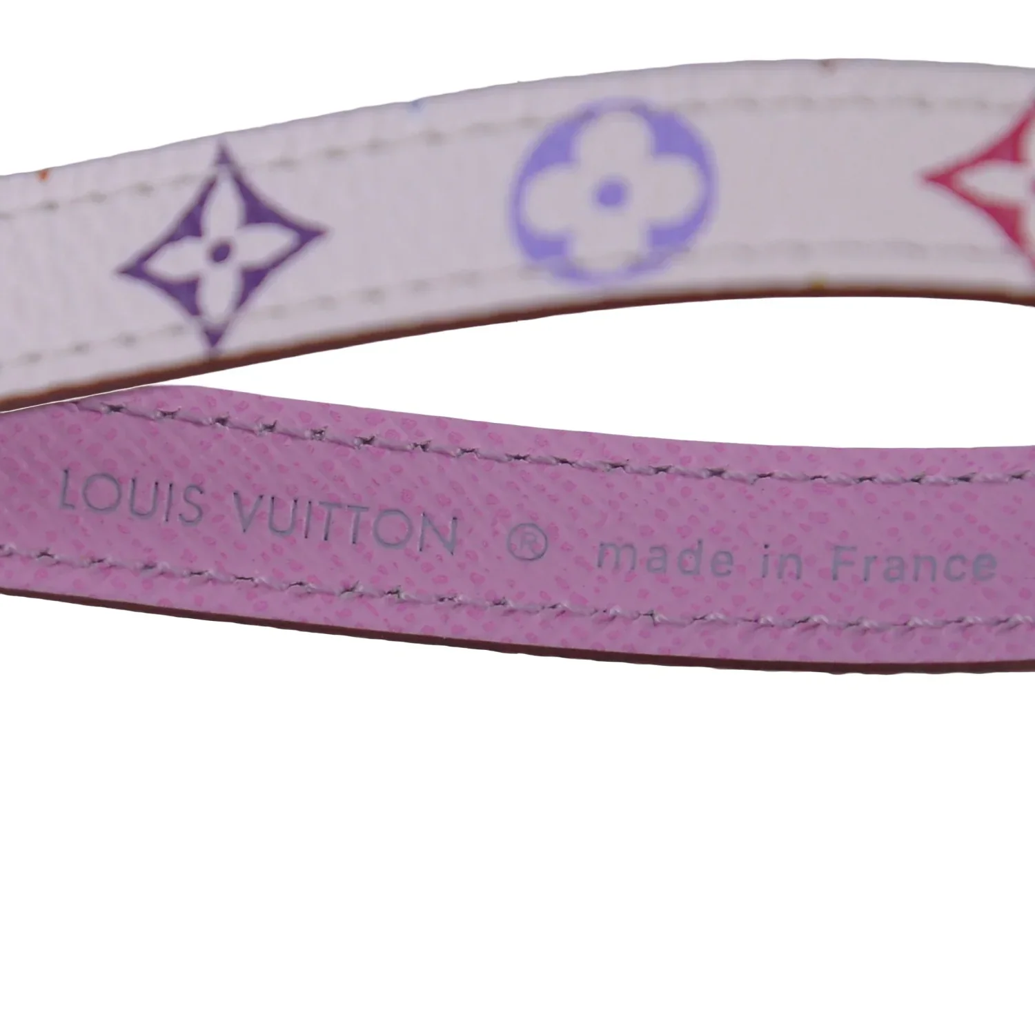 Louis Vuitton Monogram Leather Multicolor Phone Strap - Image 7