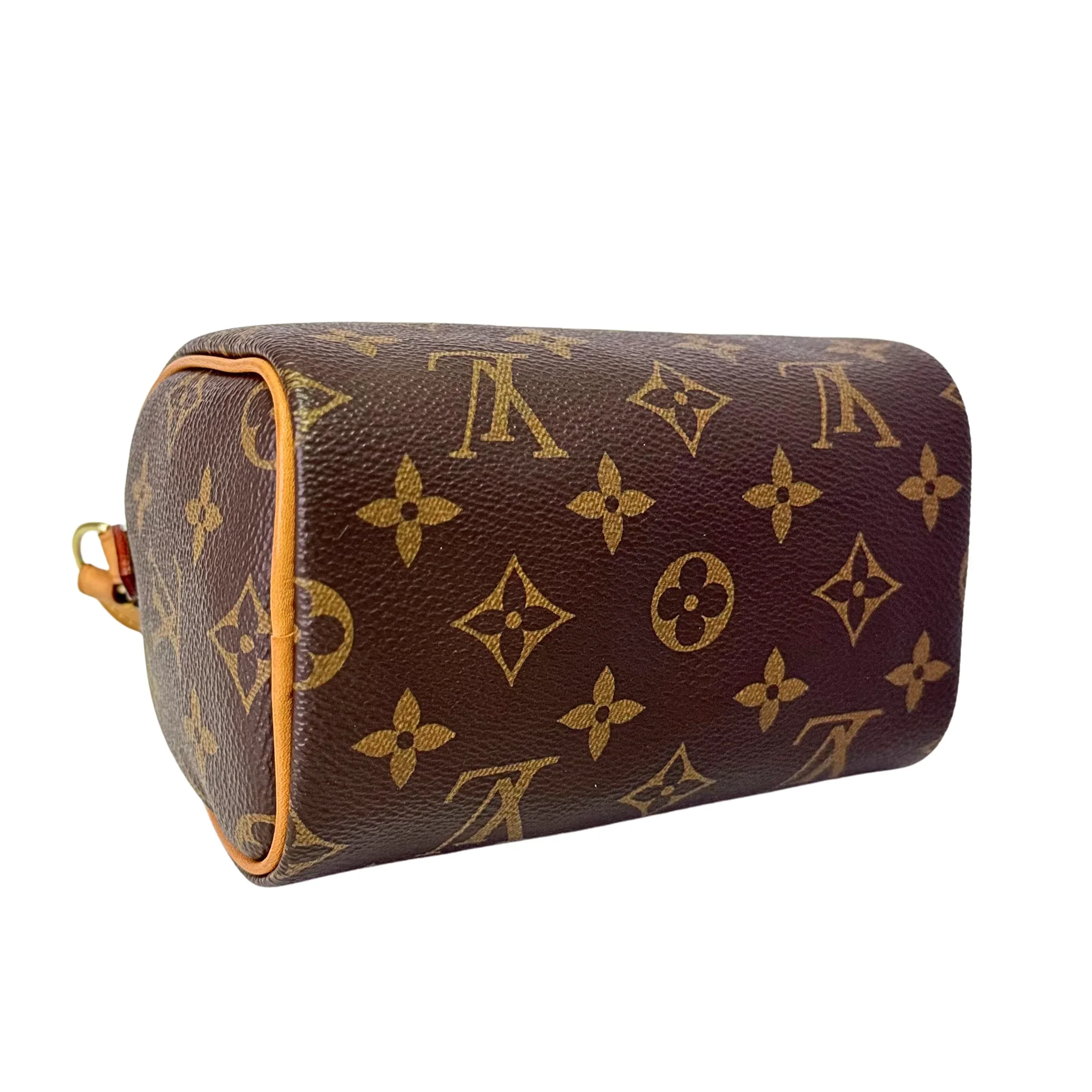 Louis Vuitton Nano Speedy Handbag Monogram Canvas - Image 8