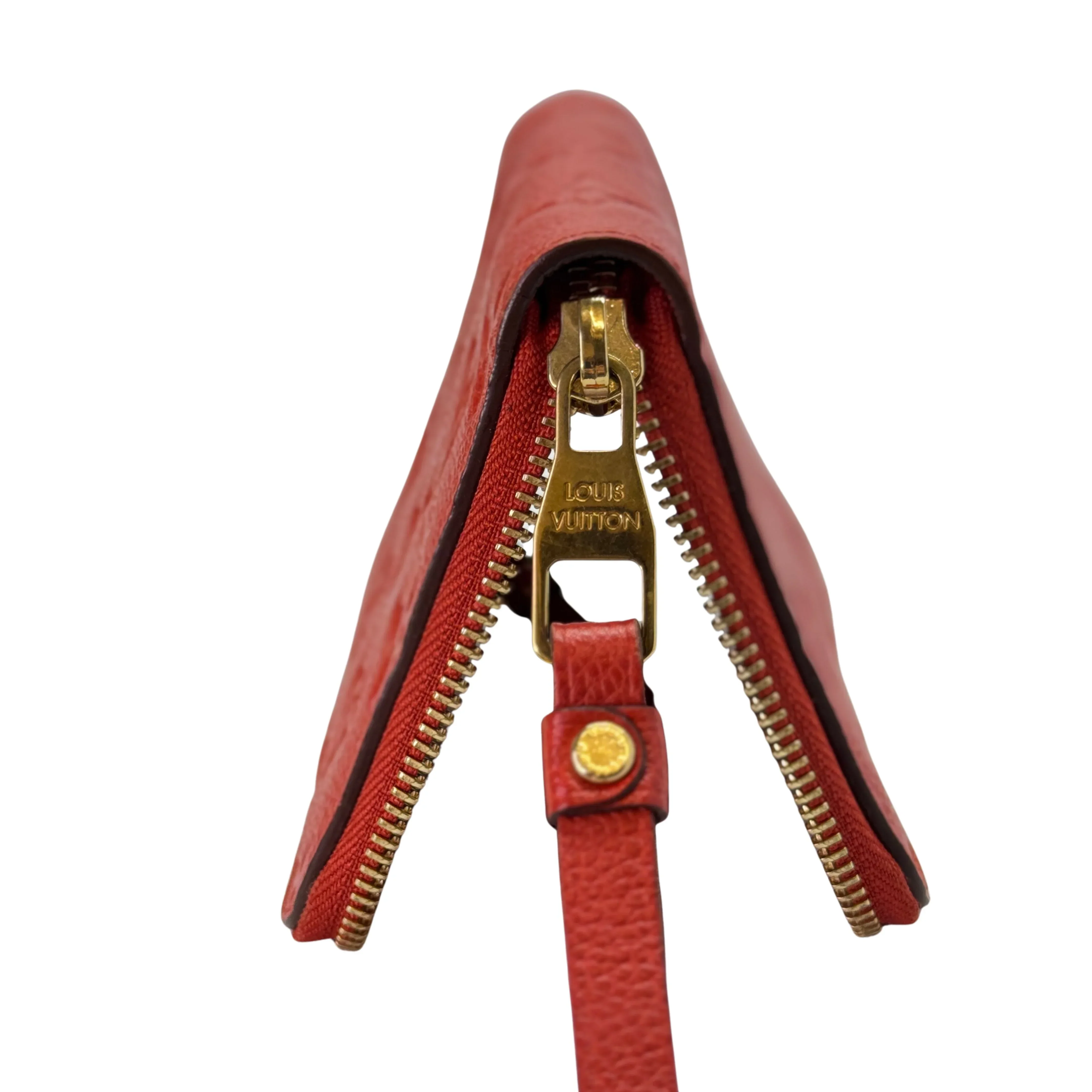 Louis Vuitton Empreinte Wallet Leather Red - Image 4