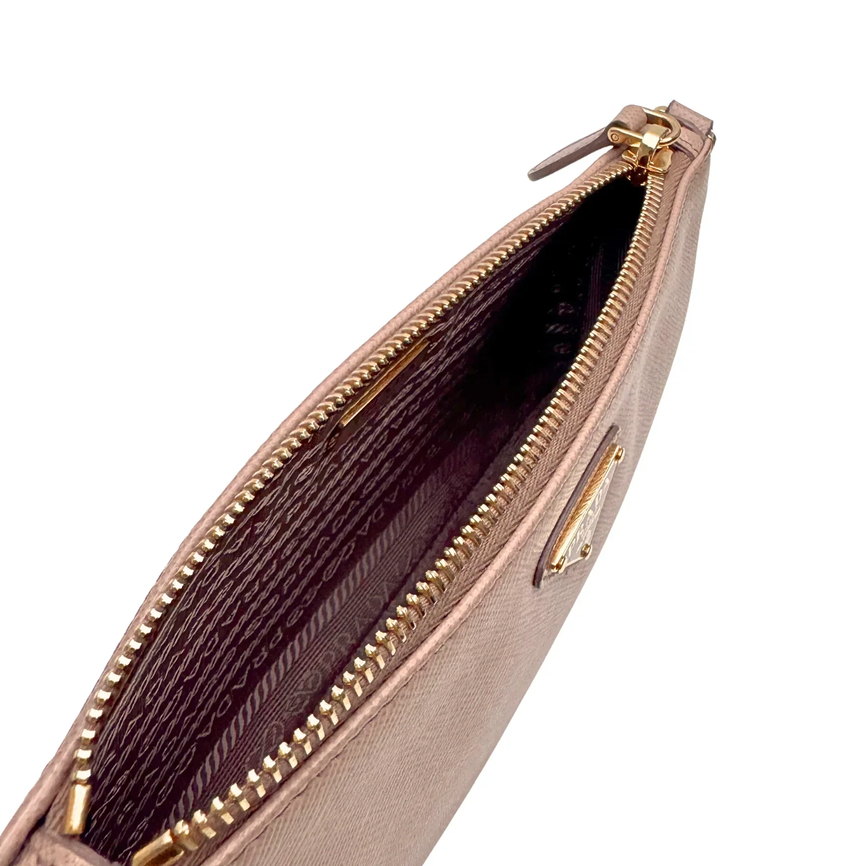 Prada Re-edition Crossbody Bag Leather Beige - Image 6