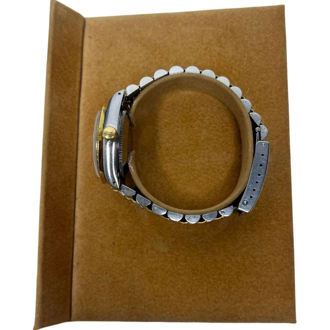 Rolex Datejust 31mm 68273 Two-Tone Diamond Bezel Champagne Dial 1988 Women's Watch - Image 6