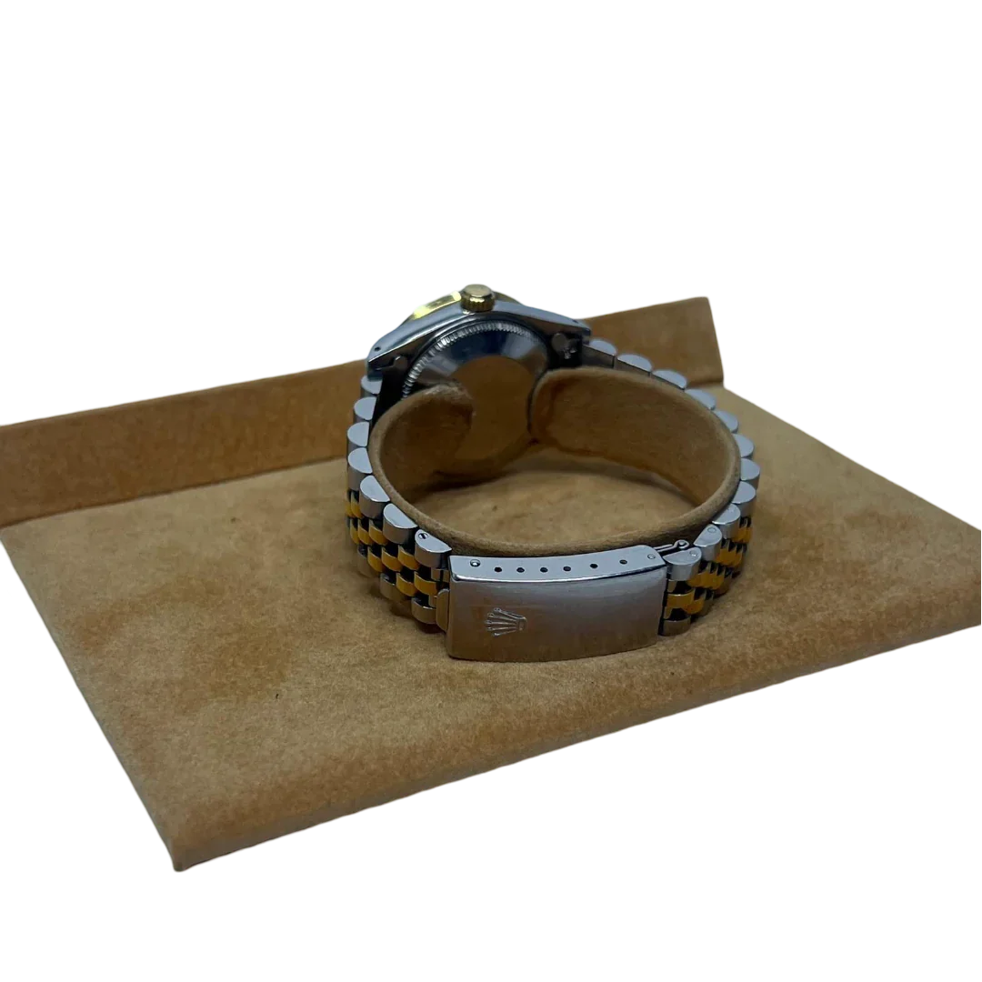 Rolex Datejust 31mm 68273 Two-Tone Diamond Bezel Champagne Dial 1988 Women's Watch - Image 7