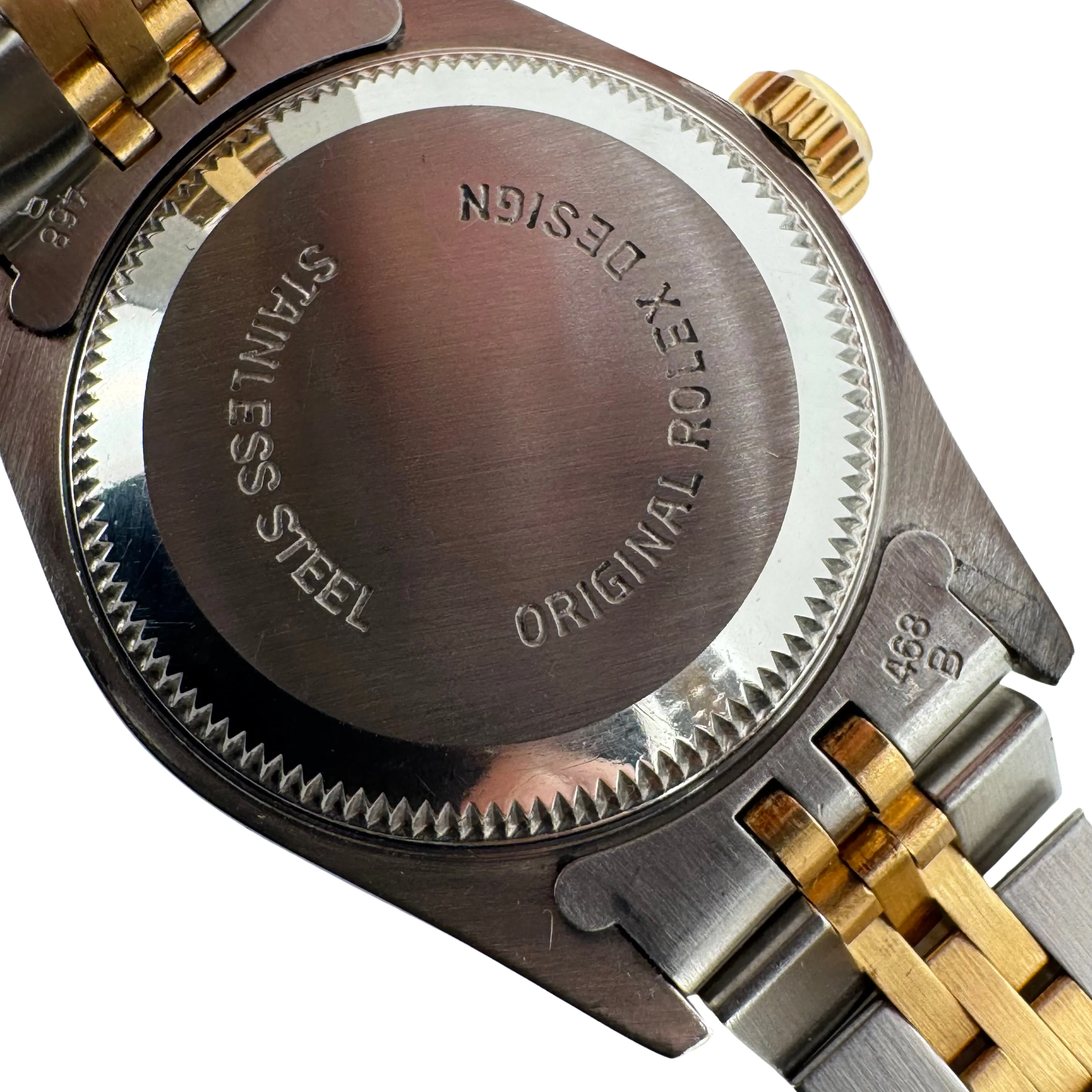 Rolex Datejust 26mm 69173 Two-Tone Champagne Dial 1990 Women's Watch - Image 11