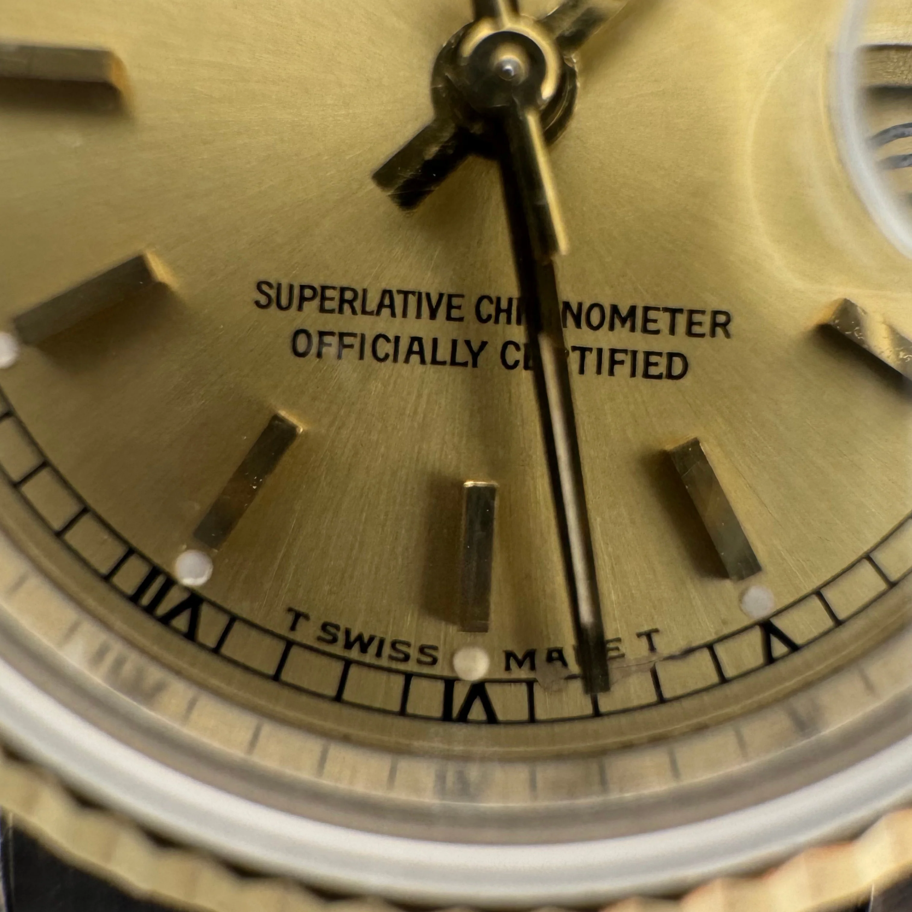 Rolex Datejust 26mm 69173 Two-Tone Champagne Dial 1990 Women's Watch - Image 16