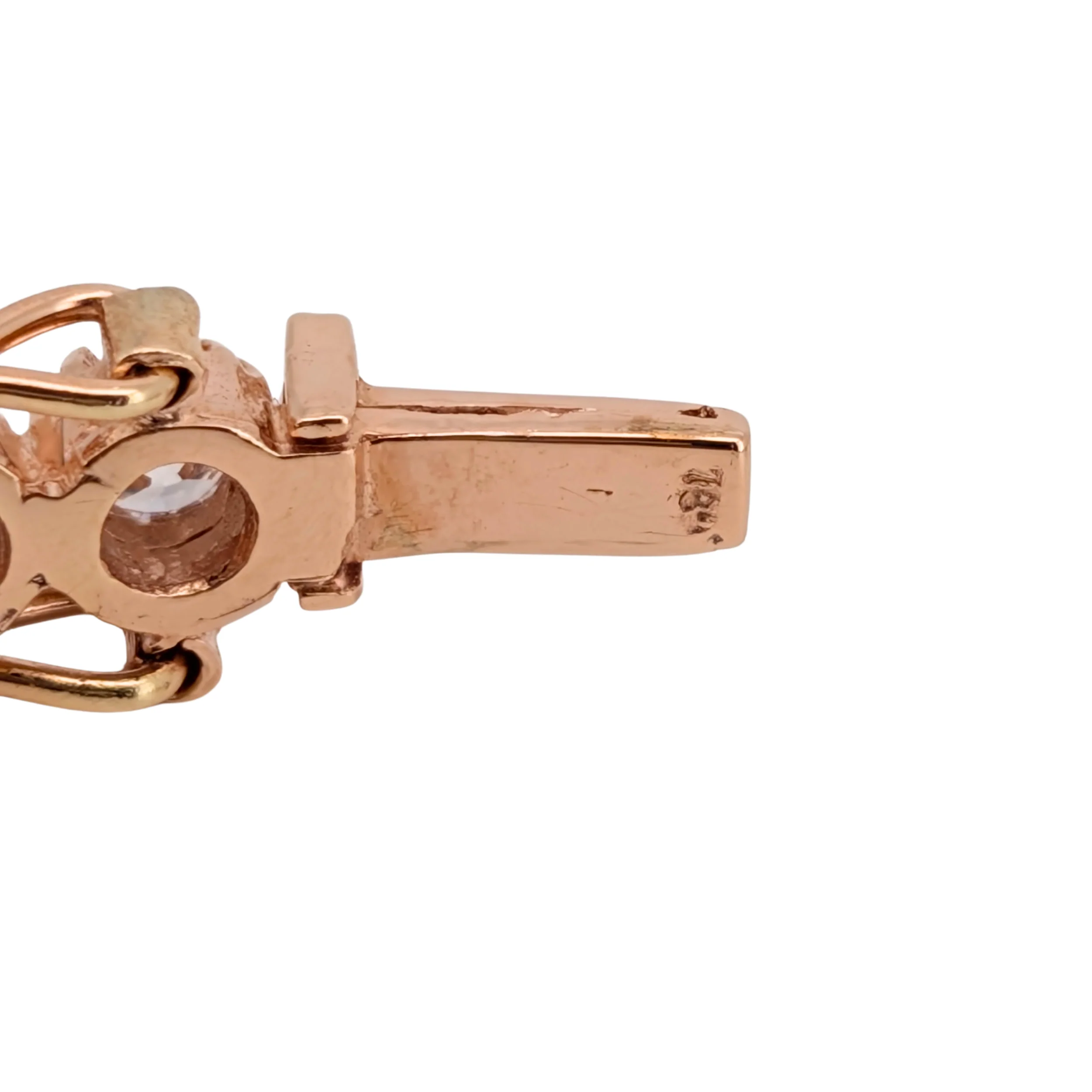 3.00Ct Natural Diamond Full Eternity Bangle In 18K Rose Gold - Image 8