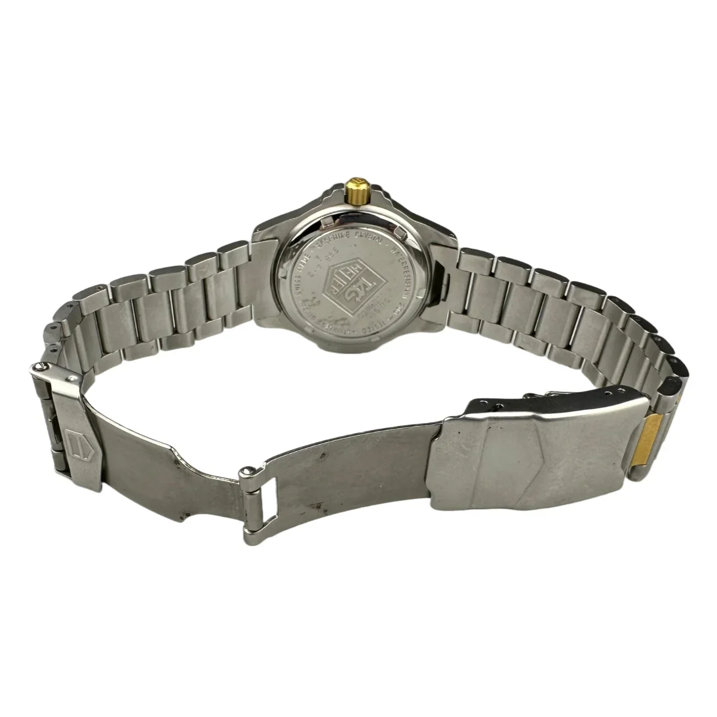 Tag Heuer 995.413 Professional Quartz 4000 series watch Gold/Steel 200m - Image 4