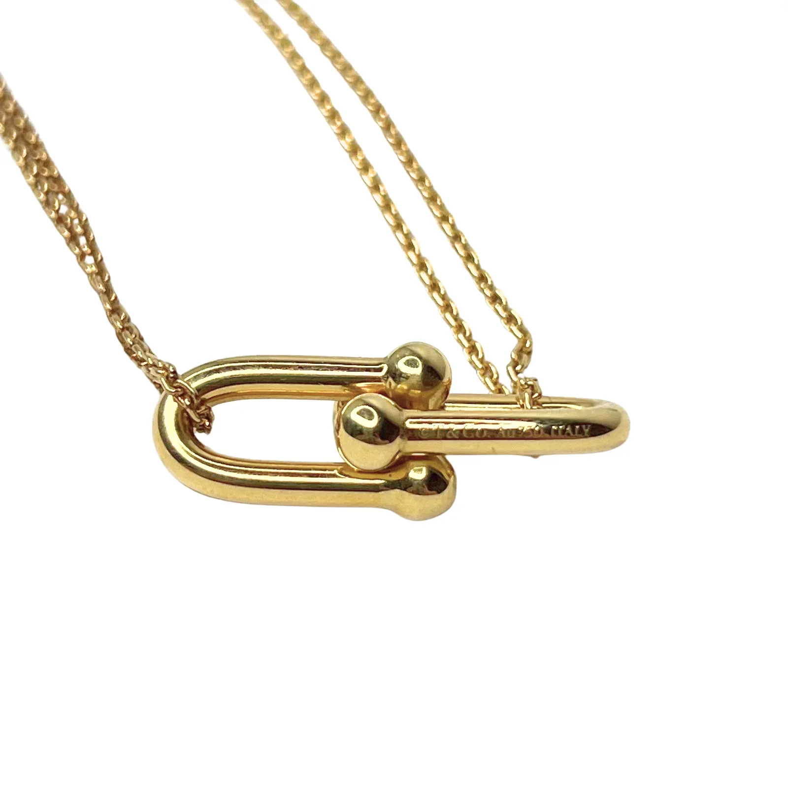 Tiffany & Co. HardWear Large Double Link Necklace – 18k Yellow Gold - Image 3