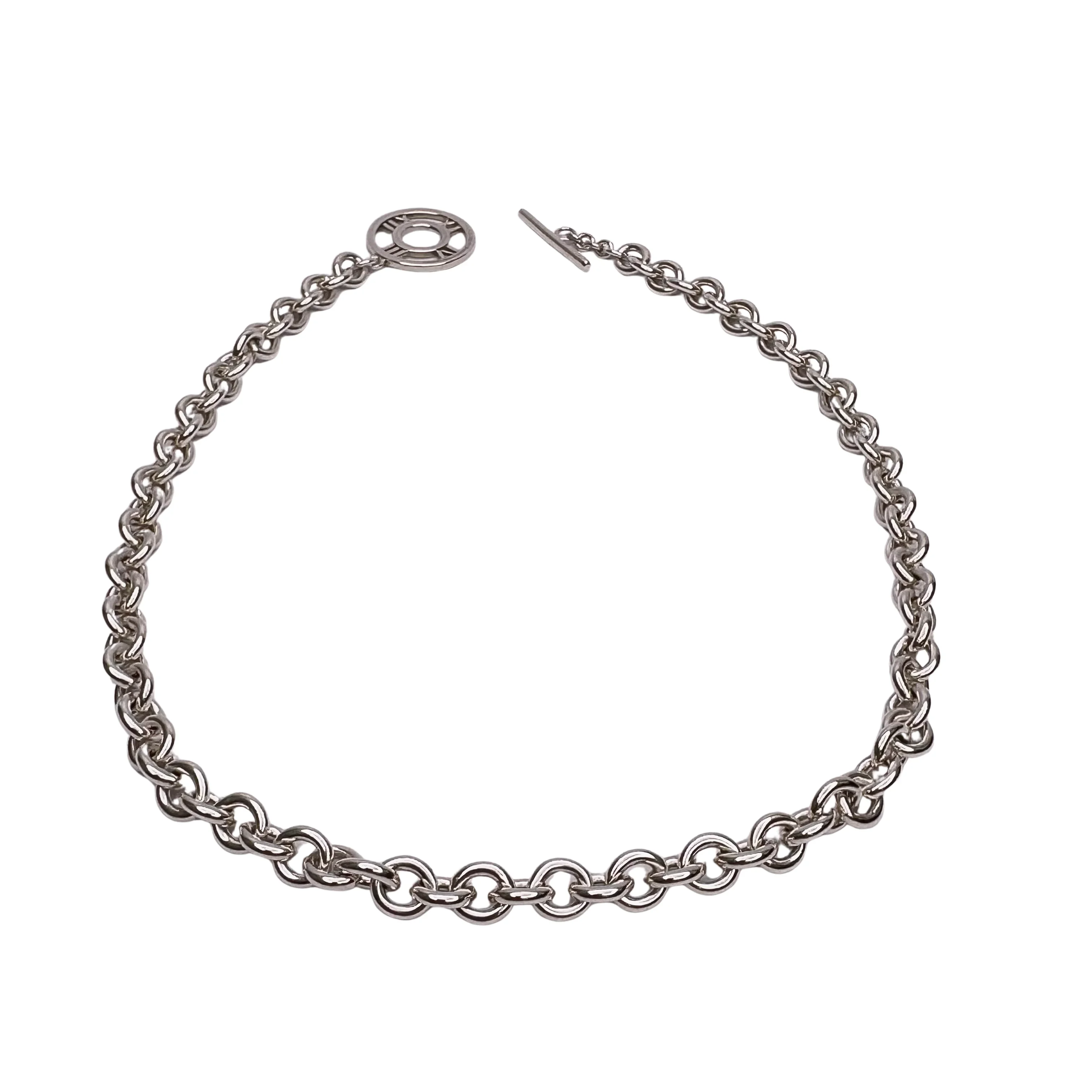 Tiffany & Co Atlas Necklace Silver - Image 4