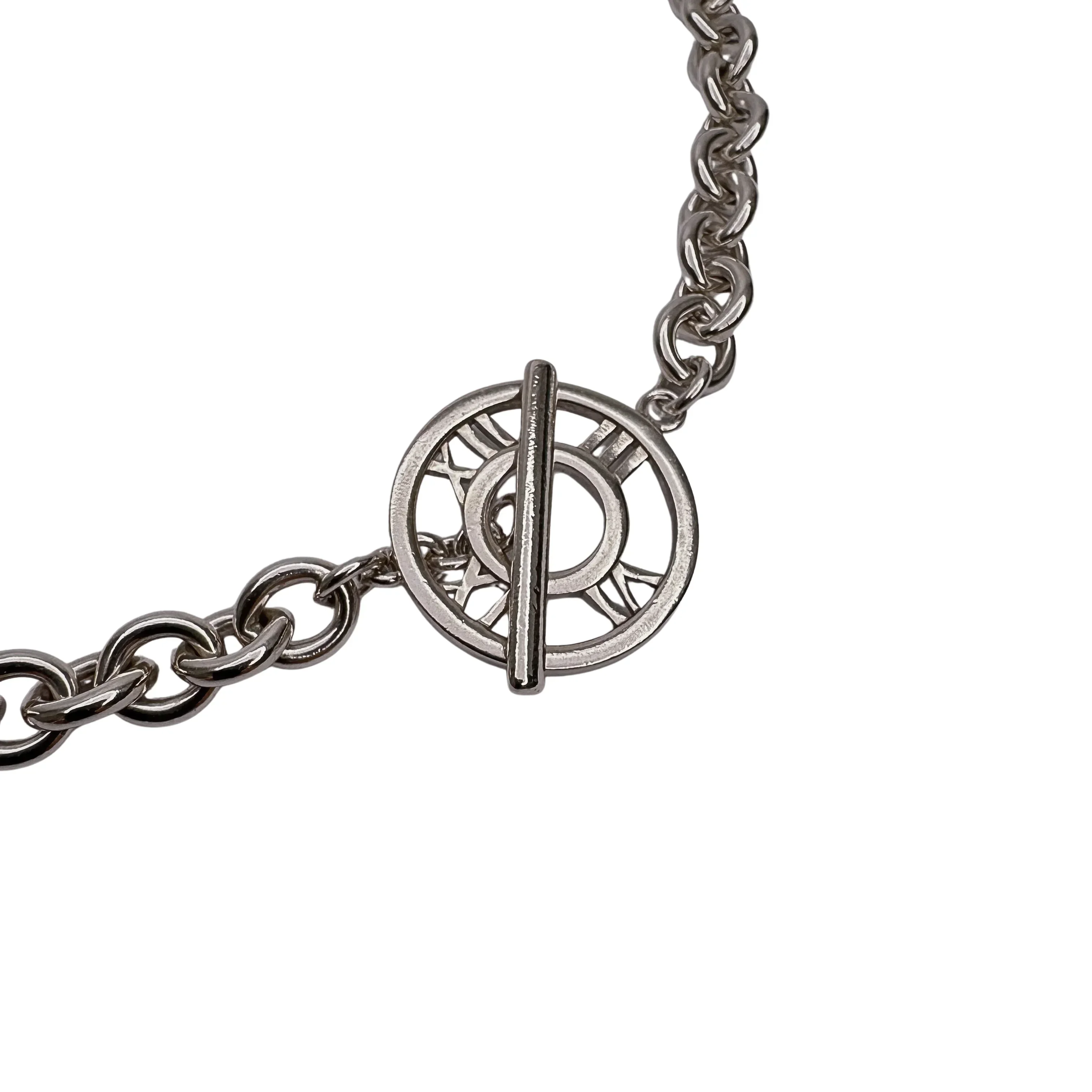 Tiffany & Co Atlas Necklace Silver - Image 8