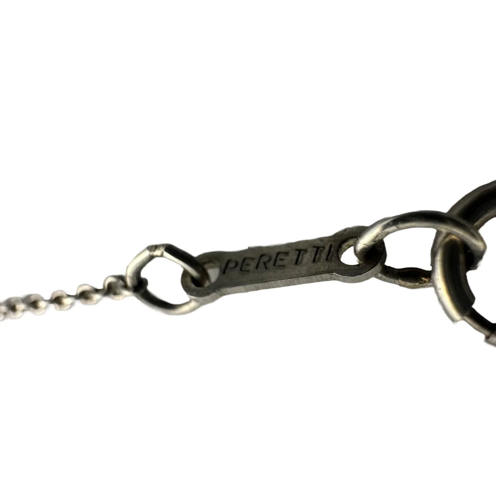 Tiffany & Co Mini Bean Pendant Necklace Sterling Silver - Image 5