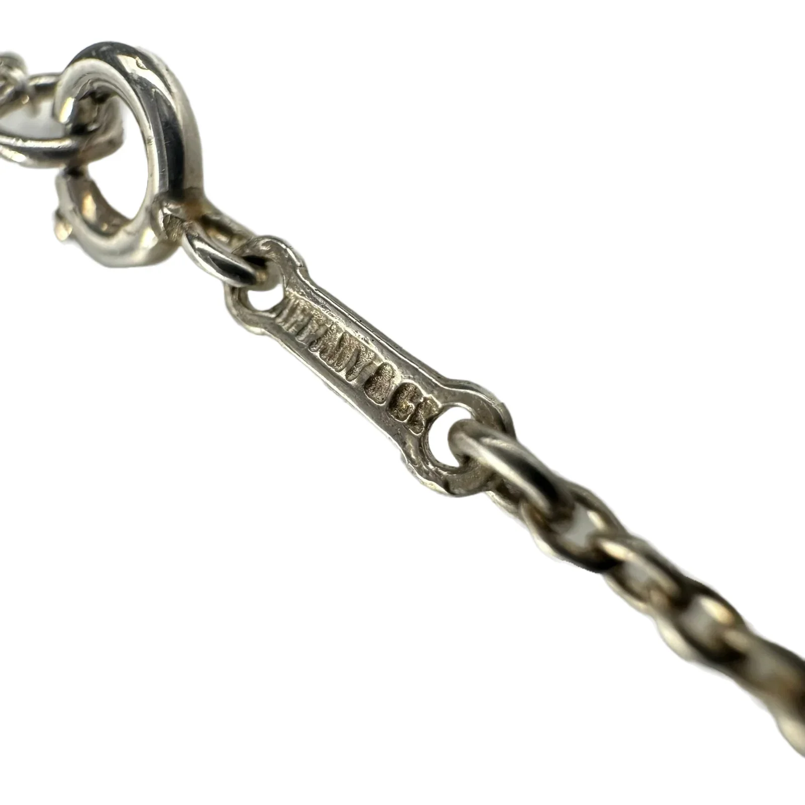 Tiffany & Co. Open Heart Large Long Necklace 925 Sterling Silver - Image 4