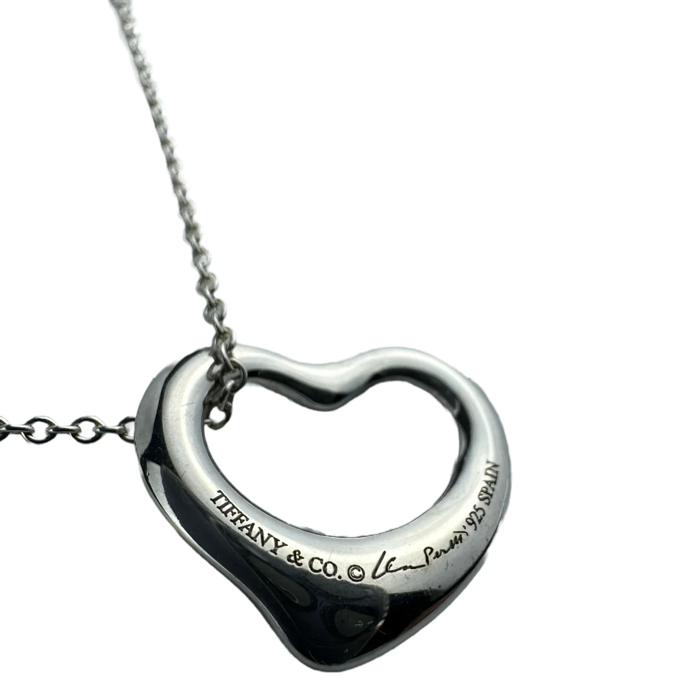 Tiffany & Co Open Heart Necklace, Small - Image 3