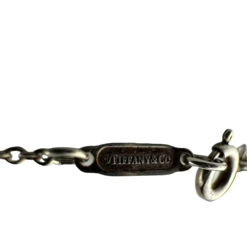 Tiffany & Co Round Atlas Medallion Pendant Necklace Sterling Silver - Image 4