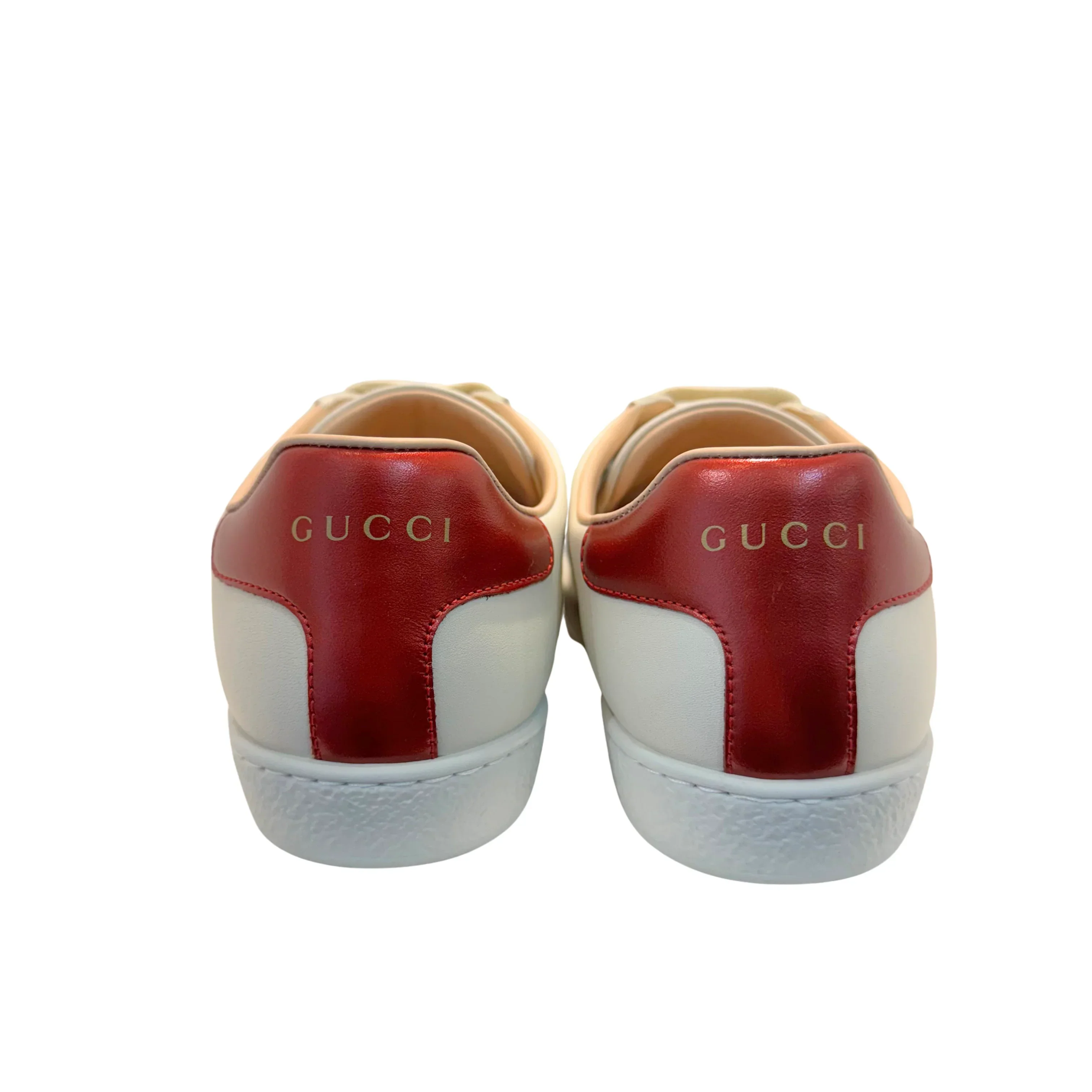 Gucci Ace Sneakers Leather White 37.5 - Image 6